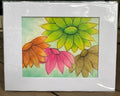 Wildflower Harmony- Original Watercolor matted to 11x14